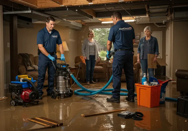 Basement Water Extraction and Removal Techniques process in Dana, NC