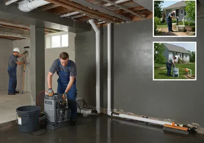 Basement Waterproofing and Flood Prevention process in Dana, NC